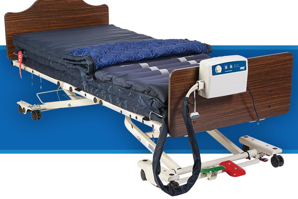 hospital bed air mattress rental