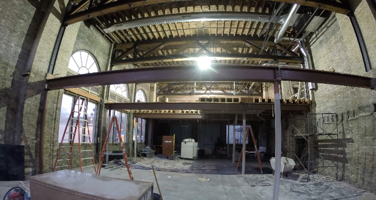 Watch a Time-Lapse of Renovations in the Future ITC Great Hall