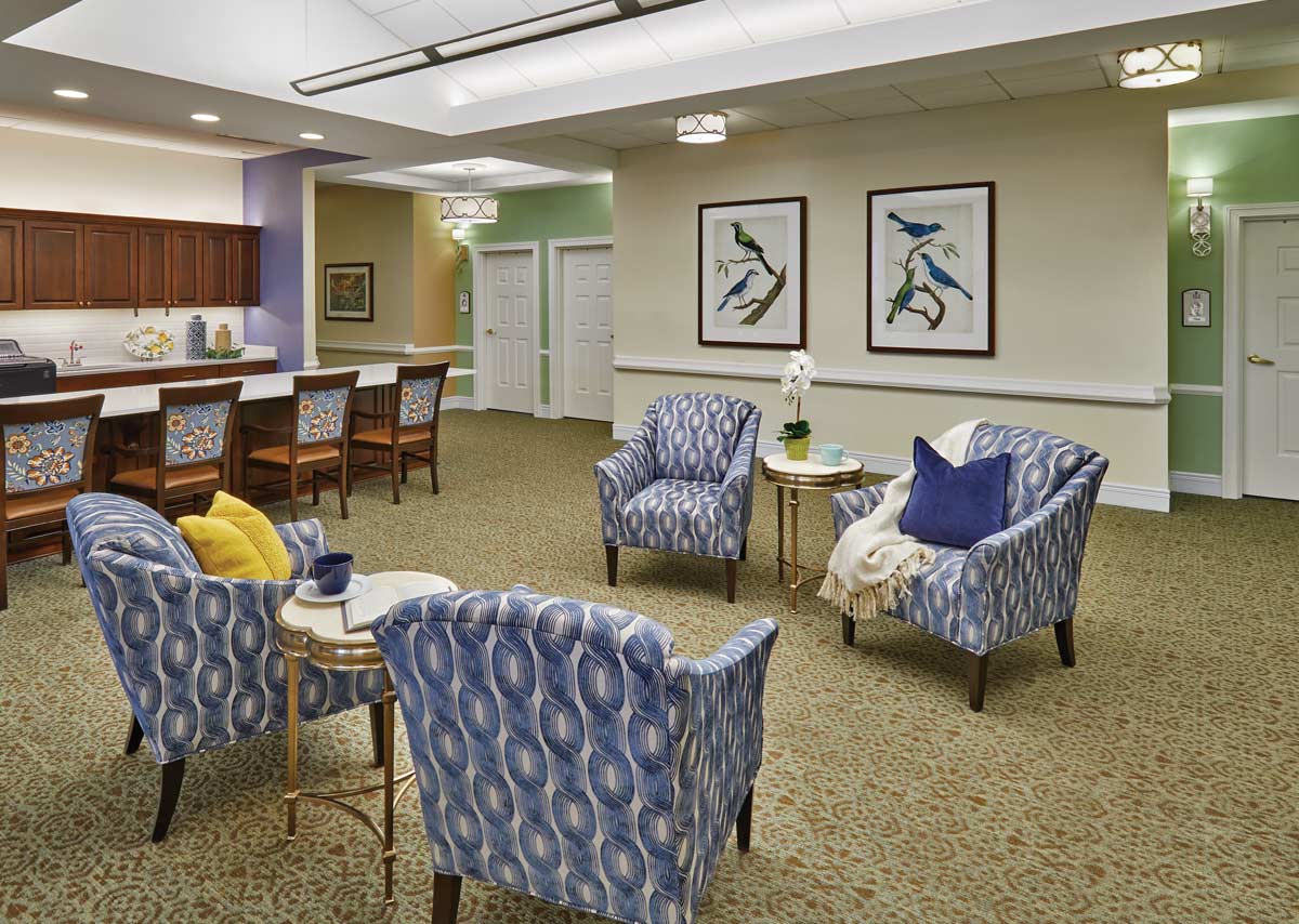 Common area at Woodcrest at Blakeford