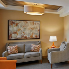 warm waiting room