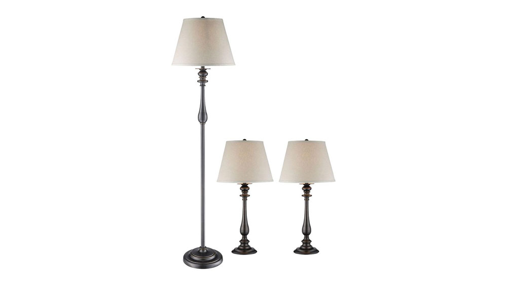 Lamp set to provide secondary lighting in Senior Living resident rooms.