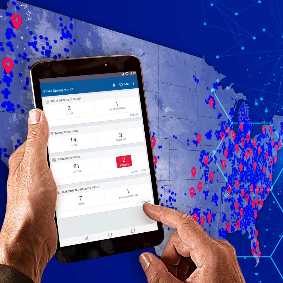 TELS building management app