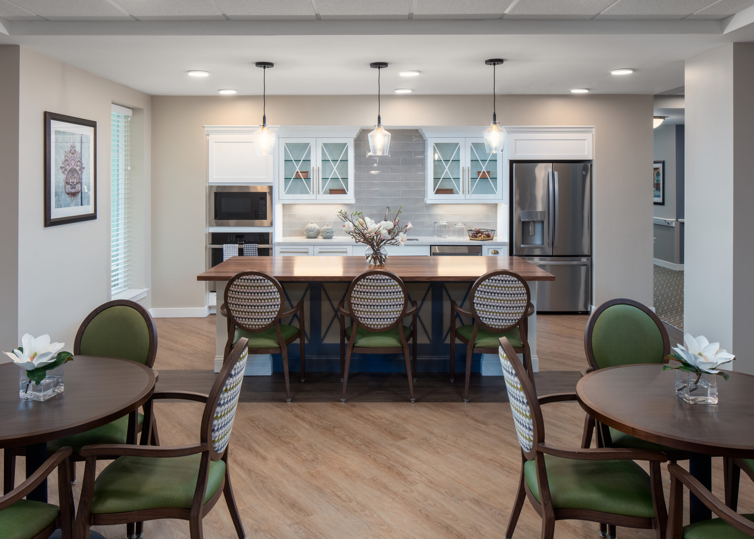 Delaney_BridgewaterNJ_14 Delaney Dining, green chairs