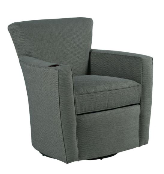 Paterson swivel glider with charging and sanitation