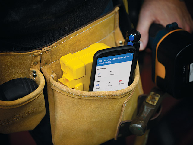 mobile-app-toolbelt asset tagging TELS mobile app AI building operations preventive maintenance