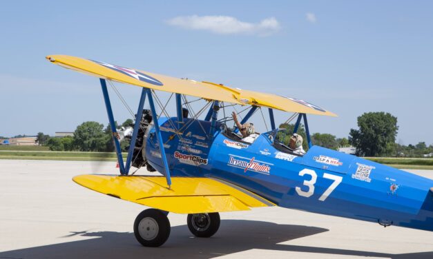 Wisconsin Veterans Take Flight in Real World War II Airplane