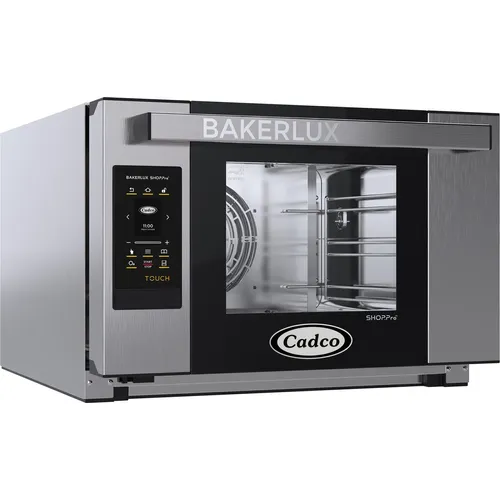 Bakerlux convection oven with kitchen hood accessory