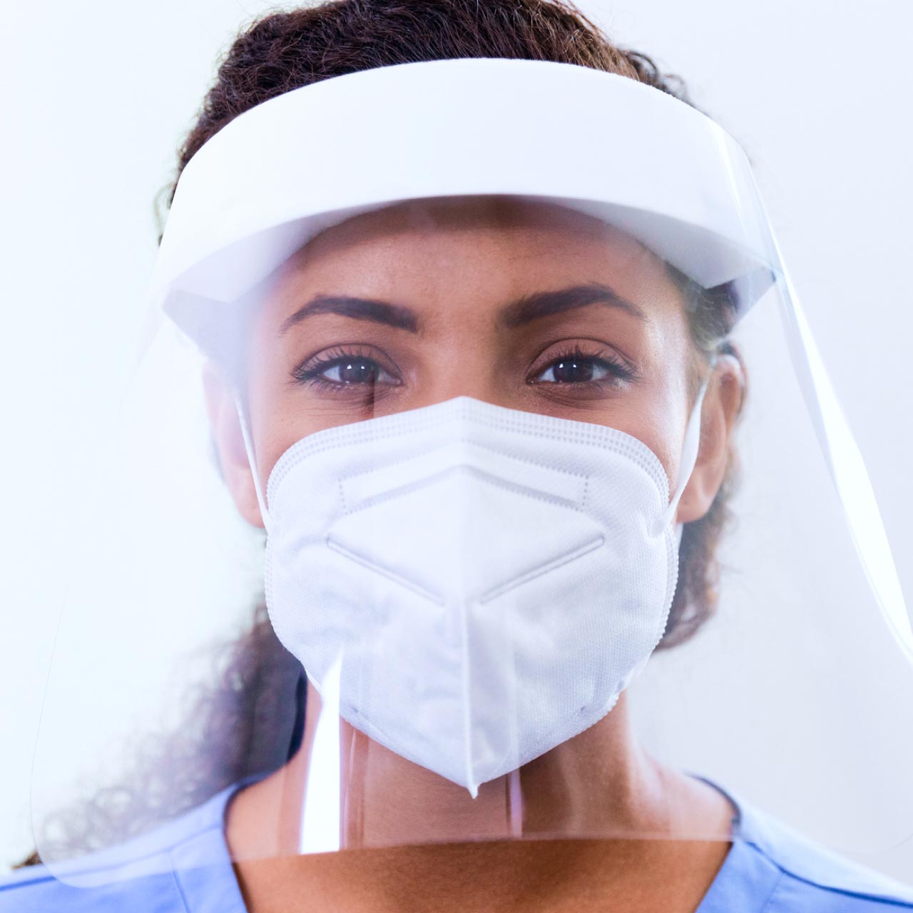 Nurse with PPE