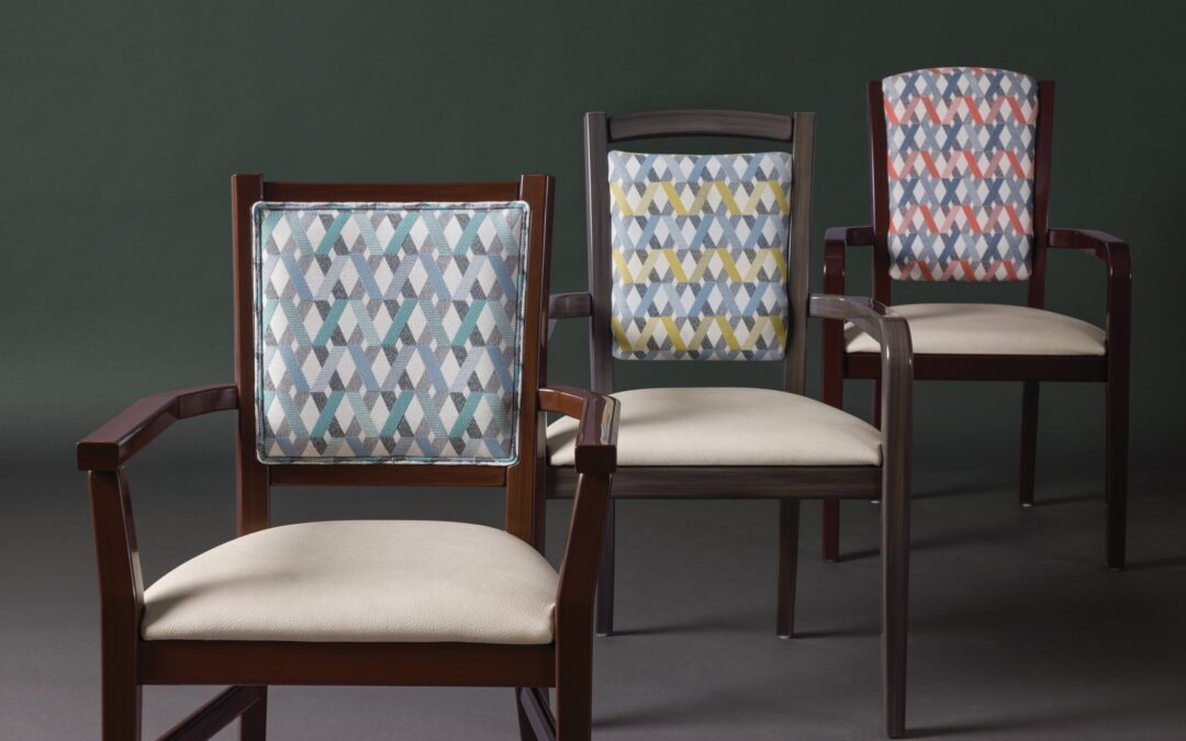 Product Spotlight on BeyondWood™ from Maxwell Thomas®: Breakthrough Composite Chairs for Healthcare & Senior Living